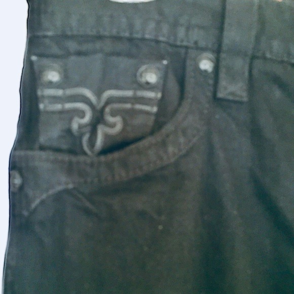 Rock Revival | Slim Straight Leg Jeans (34) - Picture 4 of 8